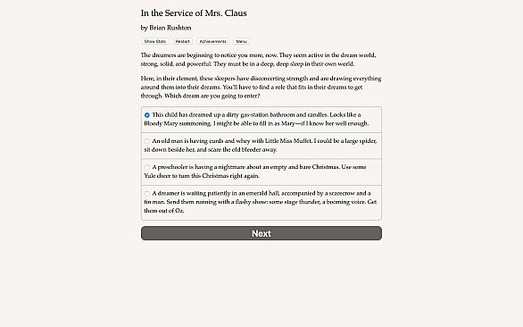 In the Service of Mrs. Claus