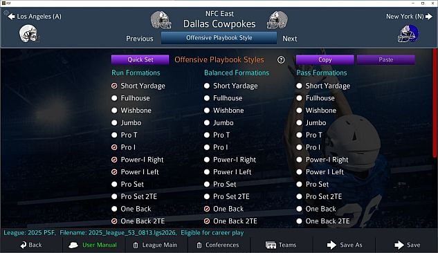 Pro Strategy Football 2026