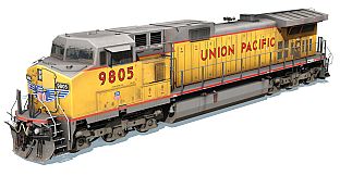 Trainz 2022 DLC - UP C44-9W EX-CNW Repaint 9770-9834