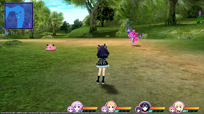 Hyperdimension Neptunia Re;Birth3 Lily-ad Dungeon