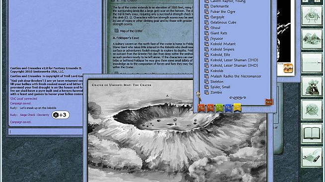 Fantasy Grounds - DB2 Crater of Umeshti (Castles & Crusades)