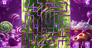 Sweetie Candy Maze: Purple Grape