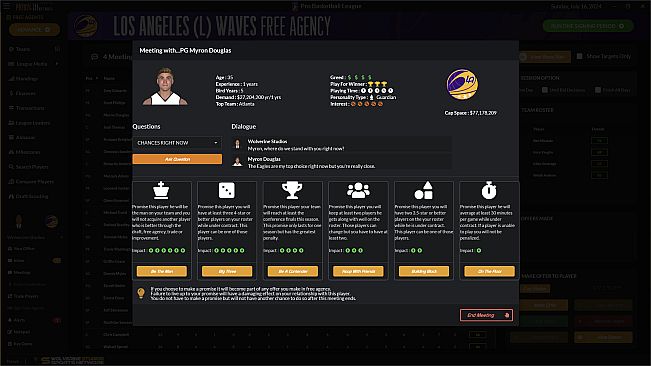 Draft Day Sports: Pro Basketball 2024