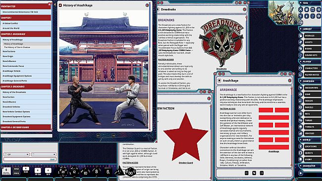 Fantasy Grounds - G.I. JOE Roleplaying Game Intercontinental Adventures: Factions in Action Vol. 2