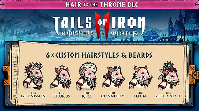 Tails of Iron 2 - Hair to the Throne Pack