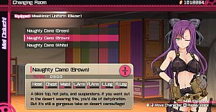 Bullet Girls Phantasia - Costume Set: Naughty Camos