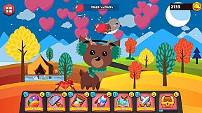 Feed the Pets Fall Animals