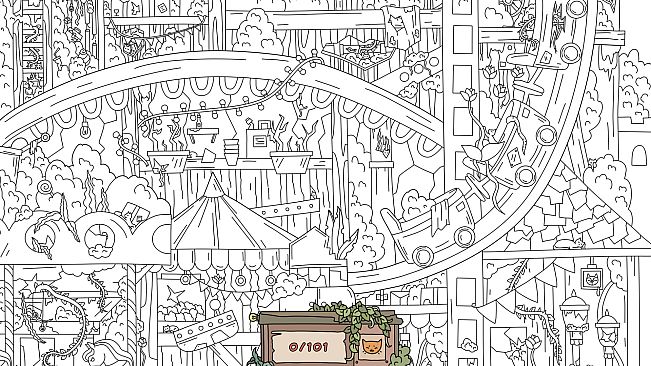 Hidden Cats: Old Amusement Park