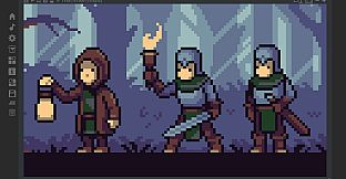 Coloring Game 4 – 4-Bit Palette