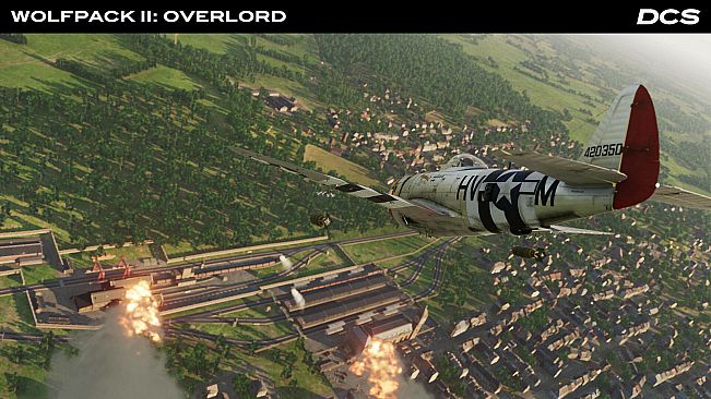 DCS: P-47D Wolfpack II Overlord Campaign