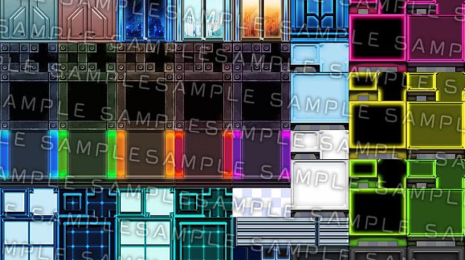 RPG Maker MV - Krachware Cyberpunk Tileset Pack