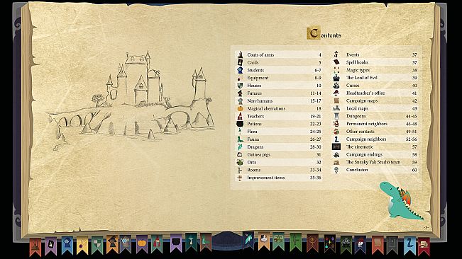 Spellcaster University Artbook