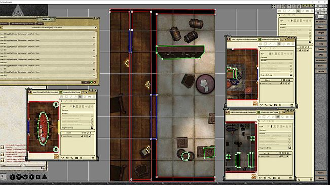Fantasy Grounds - Pathfinder RPG - GameMastery Map Pack: Town