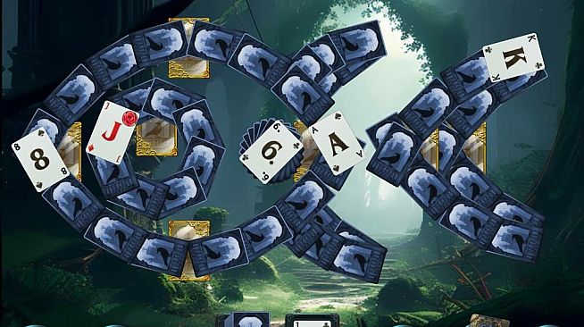 Mystery Solitaire. The Black Raven 6