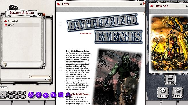 Fantasy Grounds - Battlefield Events (5E)
