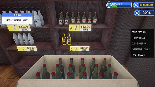 Liquor And Wine Shop Simulator - Store Simulator