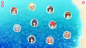 Neko Hentai Girl: Beach Match-3