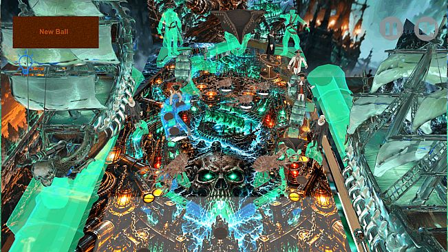 Haunted Ghost Pirates Halloween Pinball