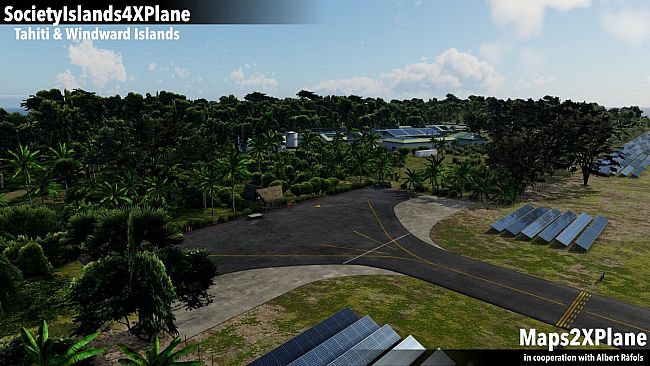 X-Plane 11 - Add-on: Aerosoft - Society Islands XP - Tahiti & Windward Islands
