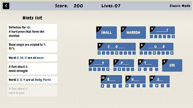 BrainBuzzParty WordLink