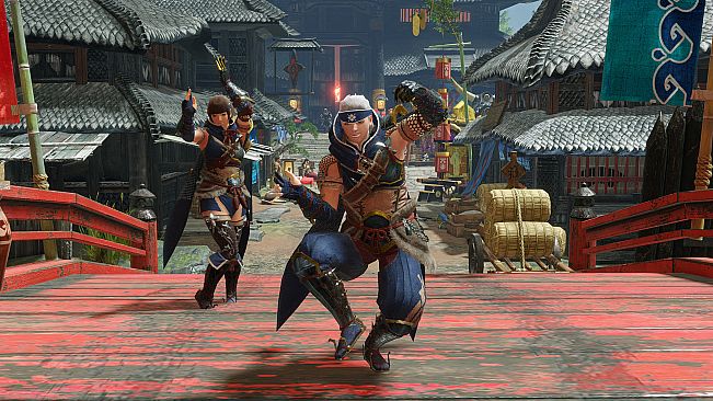 MONSTER HUNTER RISE - "Traditional Dance" gesture set