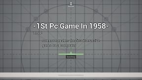 1St Pc Game In 1958