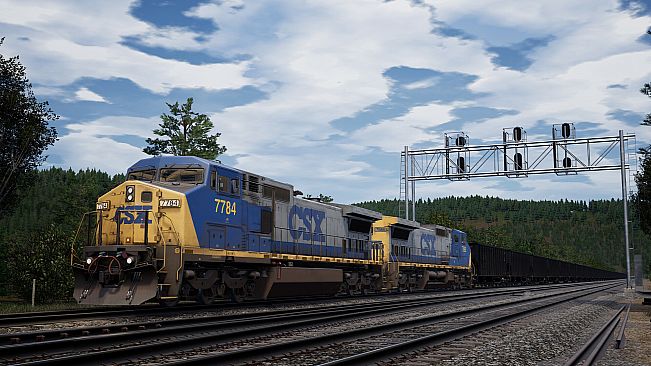 Train Sim World 7: CSX C40-8W Loco Add-On