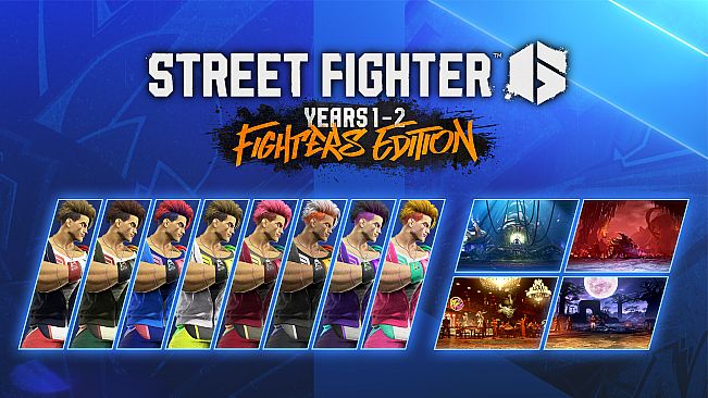 Street Fighter 6 - Years 1-2 Fighters Edition Stages & Colors