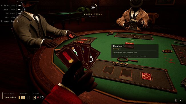 Table of Suspects