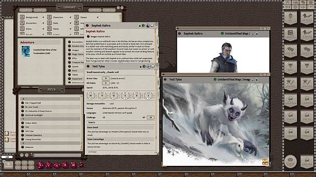 Fantasy Grounds - D&D Icewind Dale Rime of the Frostmaiden