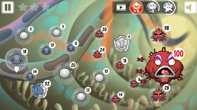 NanoWar: Cells VS Virus