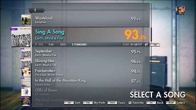 Rocksmith 2014 – Earth, Wind & Fire - “Sing A Song”