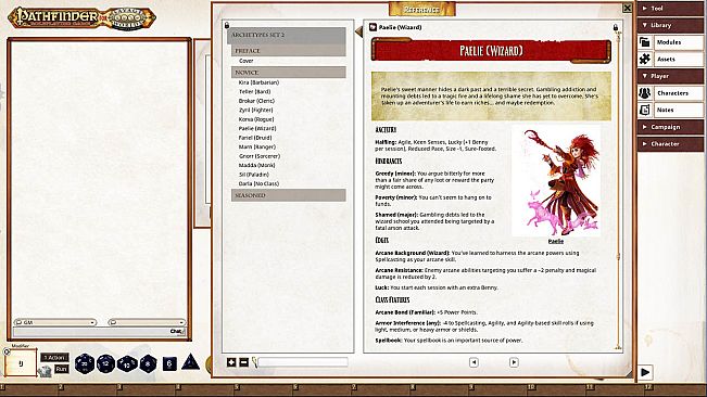 Fantasy Grounds - Pathfinder(R) for Savage Worlds Archetype Set 2