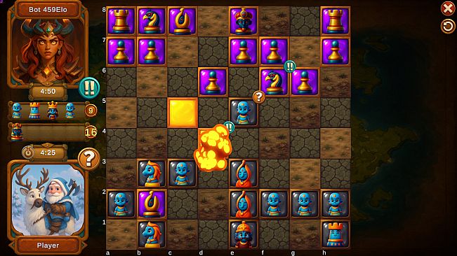 Choc Tactic for Chess Master - Indian Defense
