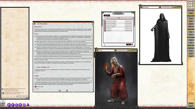 Fantasy Grounds - A Christmas Carol Adventure & Maps