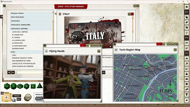 Fantasy Grounds - East Texas University: Study Abroad