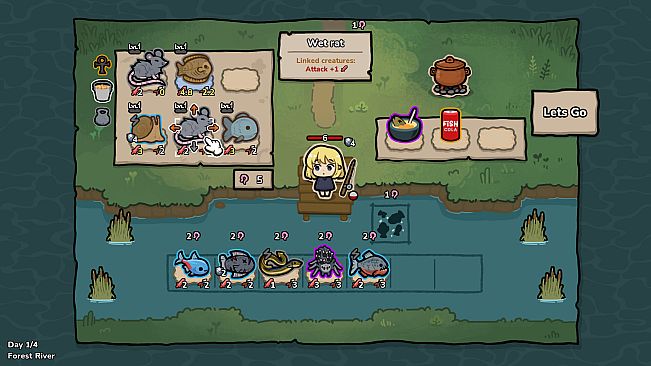 Brofish: Fishing Autobattler