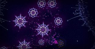 Microcosmum: survival of cells - Colors for organisms