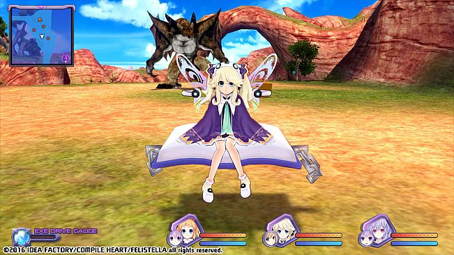 Hyperdimension Neptunia Re;Birth1 Histoire Battle Entry