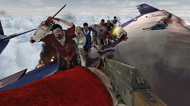 Zombies on a Plane - Santa