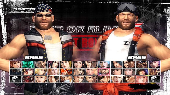 DEAD OR ALIVE 5 Last Round: Core Fighters Character: Bass