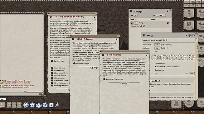 Fantasy Grounds - Mini-Dungeon #019: The Goblin Warren (5E)