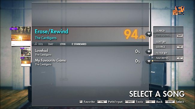 Rocksmith 2014 Edition – Remastered – The Cardigans - “Erase/Rewind”