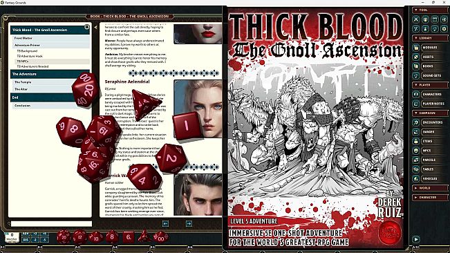 Fantasy Grounds - Thick Blood - Level-5