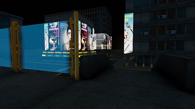 GameGuru MAX Cyberpunk Booster Pack - City Streets