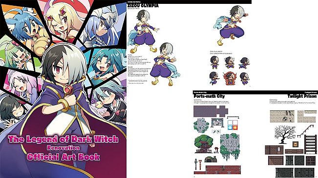 The Legend of Dark Witch Renovation Official Art Book