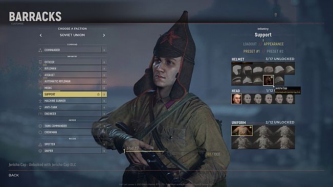 Hell Let Loose - Jericho Cap