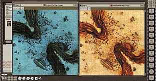 Fantasy Grounds - Black Scroll Games - Desert Canyons (Map Pack)