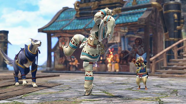 Monster Hunter Rise - "Acrobat" gesture set