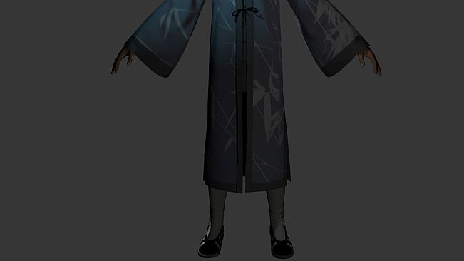 探灵笔记-古墓地宫系列：穆正英·竹纹绉得罗（附送29999灵币）